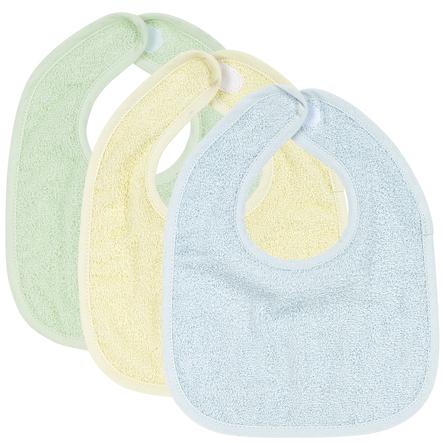 Meyco Handdukar av frotté3-pack Soft Mint / Soft Yellow / Light Blue