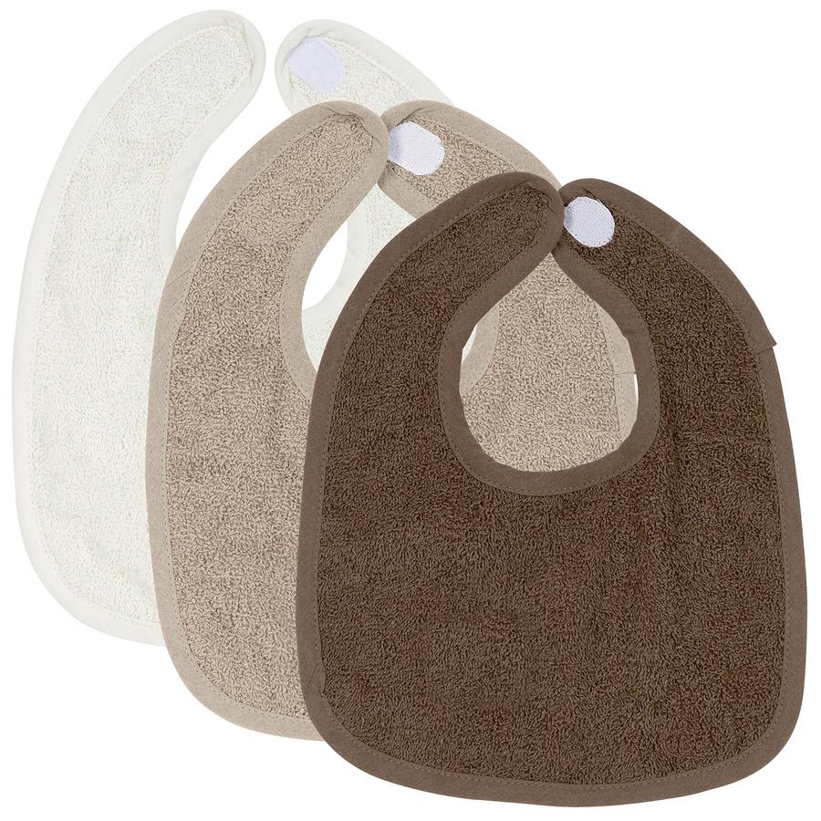 Meyco Froté bryndák 3-pack Off white / Taupe / Soft Chocolate