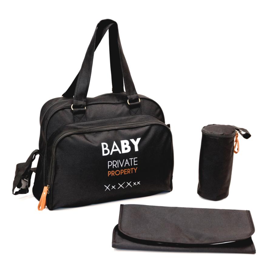 BABY ON BOARD Torba do przewijania Simply Baby Property Diaper Bag Black