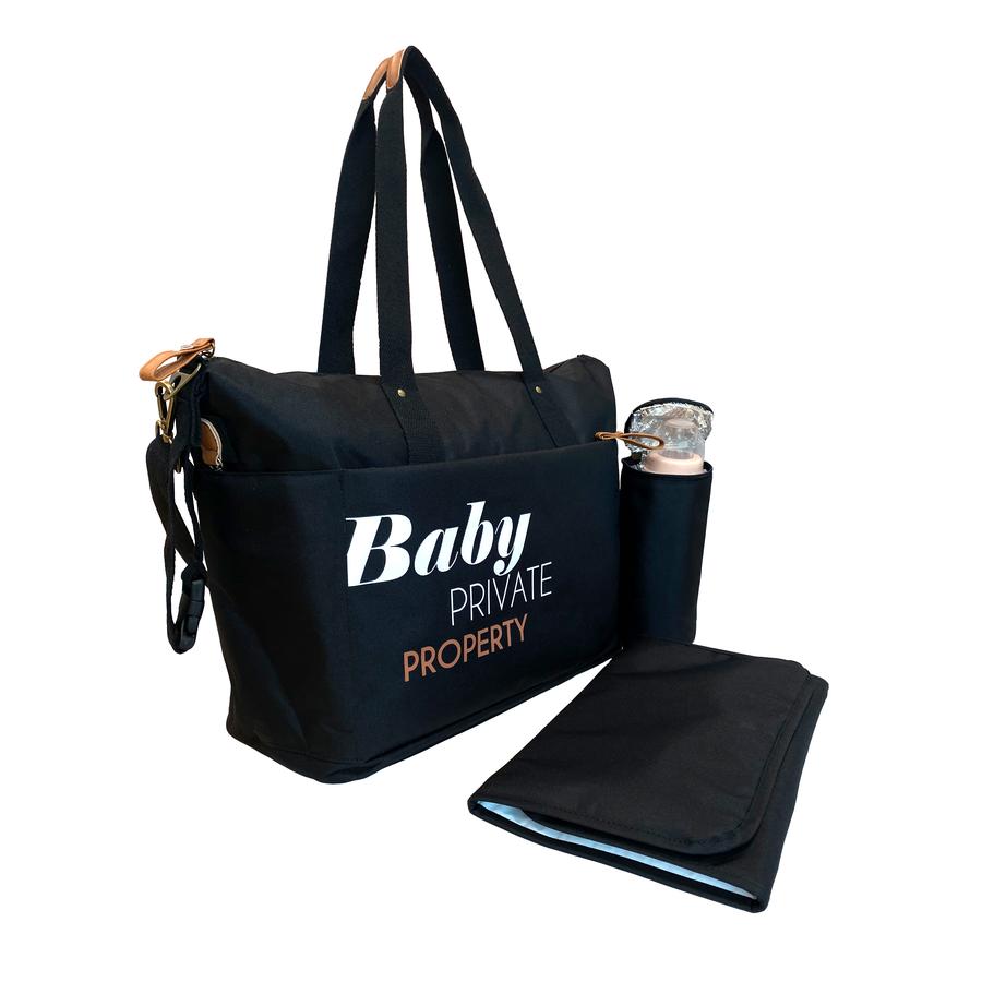 BABY ON BOARD Sac à langer Simply Duffle Baby Property noir