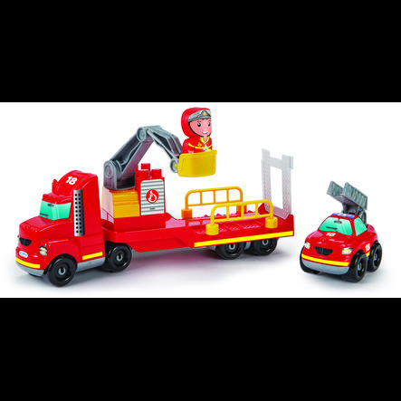 ecoiffier Abrick Feuerwehr-Truck




