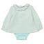  STACCATO  Blus+kropp pale mint checkad