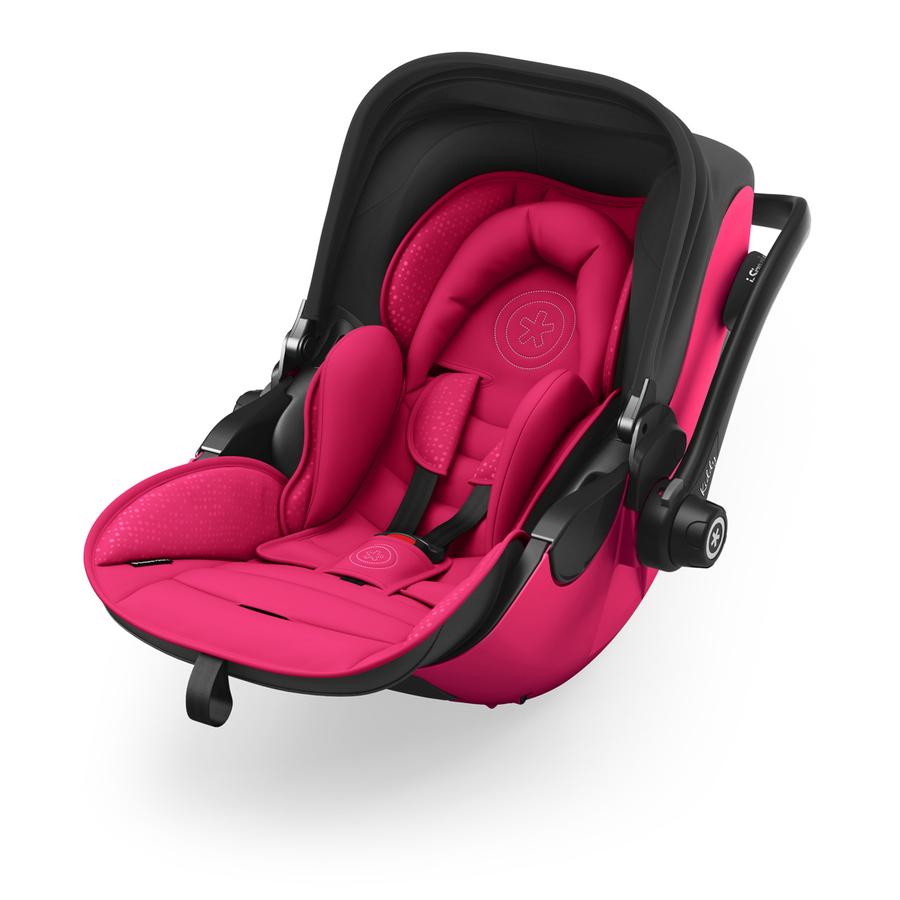 Kiddy  Baby autostoel Evoluna i-Size 2 met basis station Isofix Basis 2 Berry Pink