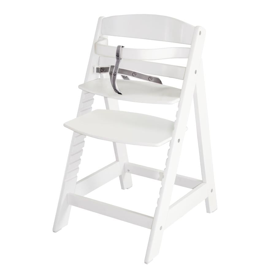 ROBA Jídelní židlička Sit Up III bíle nalakovaná