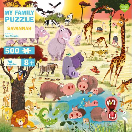 Magellan Verlag My Family Puzzle - Savannah

