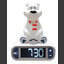 LEXIBOOK Wekker met 3D ijsbeer nachtlicht figuur en geweldige ringtones