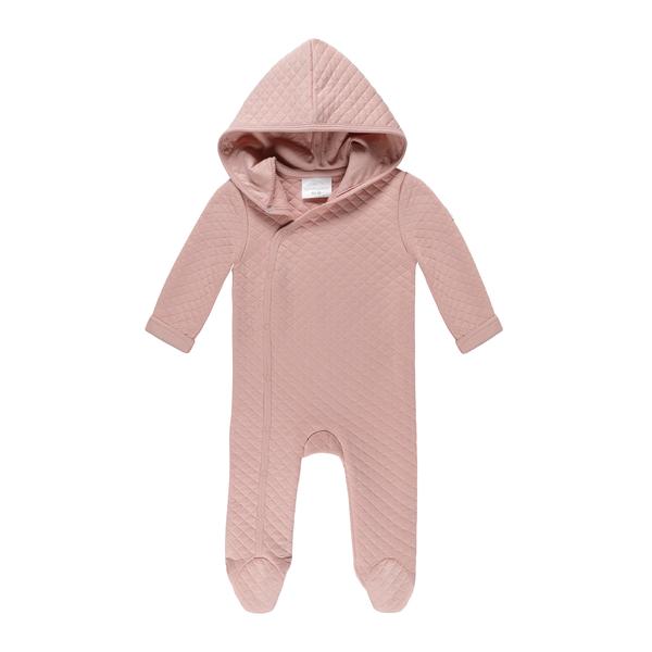 kindsgard Baby jumpsuit vaffel roze