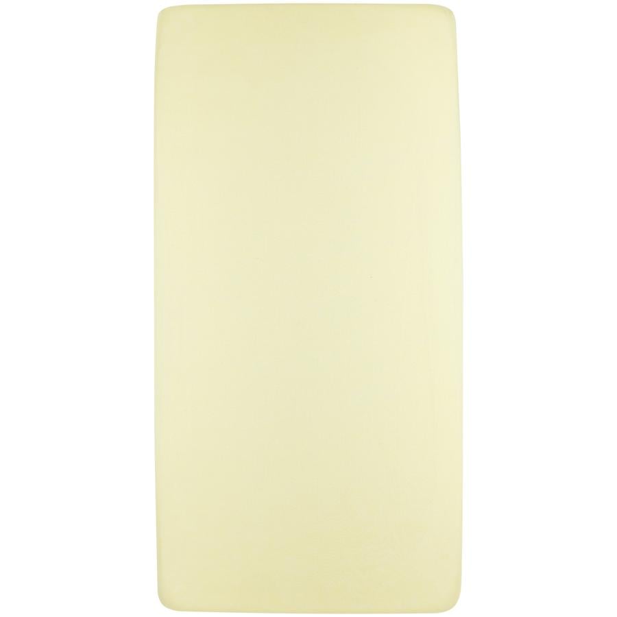 Meyco Jersey Spannbettlaken Wiege Soft Yellow 40 x 80/90 cm