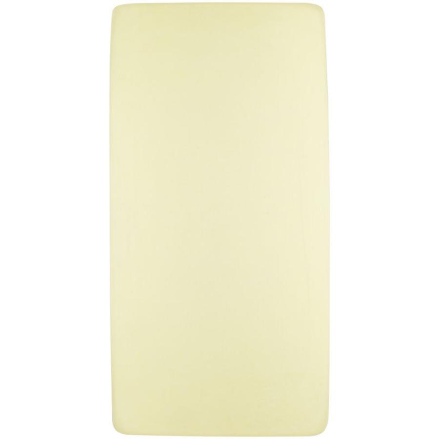 Meyco Jersey Spannbettlaken Soft Yellow 60 x 120 cm