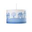 LIVONE Závěsná lampa Happy Style pro dětský dům modrá/bílá