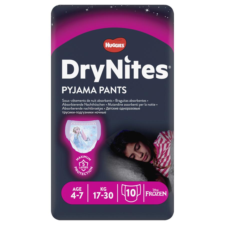 Huggies DryNites Pyjama Pants Einweg Mädchen 4-7 Jahre 10 Stück