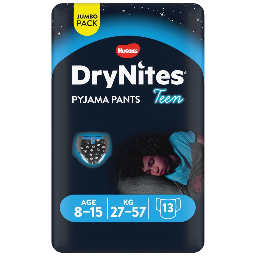 Huggies DryNites Pyjama Pants Einweg Mädchen 8-15 Jahre Jumbopack
