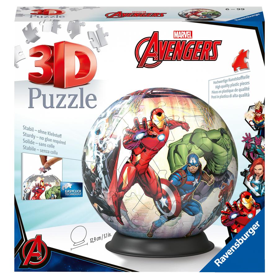 Ravensburger 3D-puslebold - Marvel Avengers