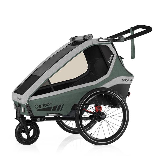 Qeridoo® Cykelvagn Kidgoo1 Ivy Green