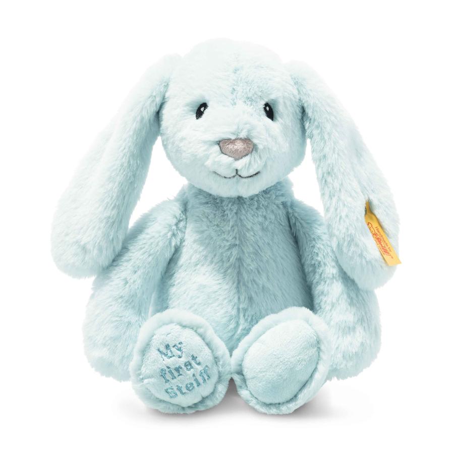 Steiff Zacht Cuddly Friends Mijn first Steiff Hoppie rabbit , blauw
