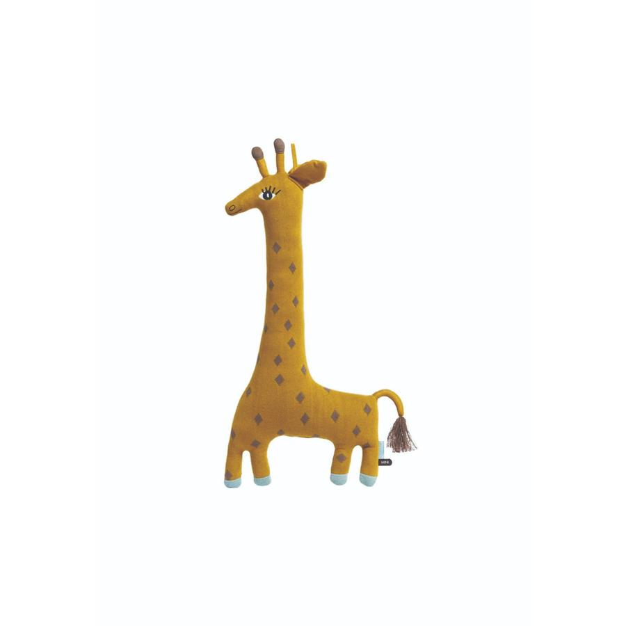 OYOY Kuscheltier Noah Giraffe curry