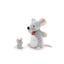 Trudi Puppets Handpuppe Maus mit Babymaus (Größe S)