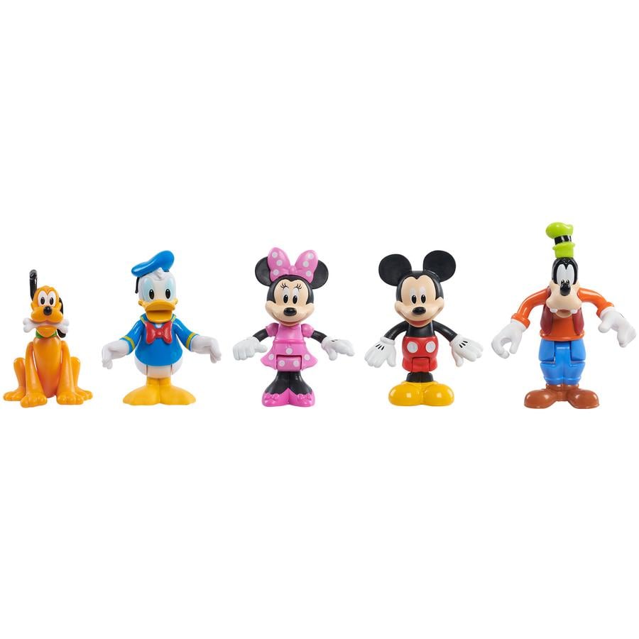 Disney Mickey 5 Piece Figurine Set