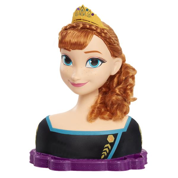 Disney Frozen 2 Queen Anne frisörhuvud Deluxe