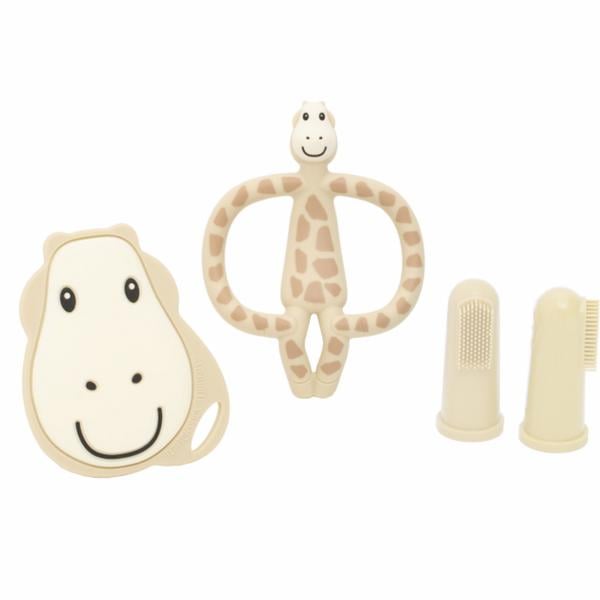 MATCHSTICK MONKEY™ Kit naissance anneau de dentition brosse à dents Gigi girafe