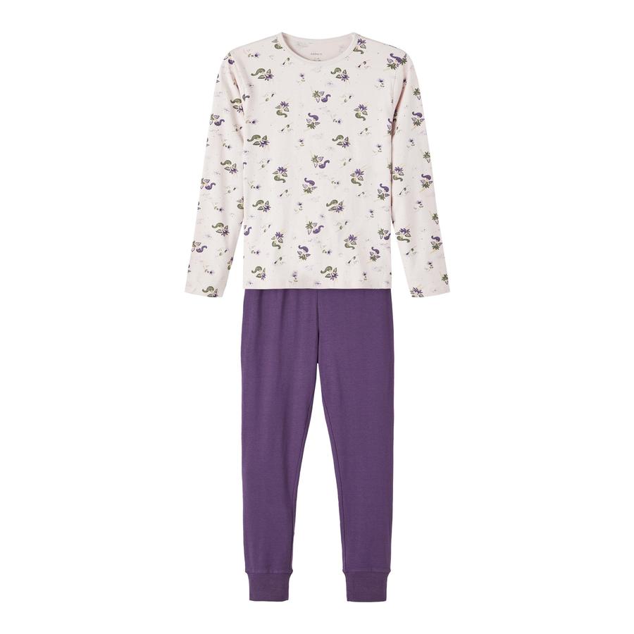 name it Pyjama 2 pièces Gray Lilac