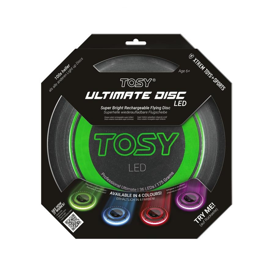 XTREM Toys and Sports - TOSY Ultimate Disc LED, grün