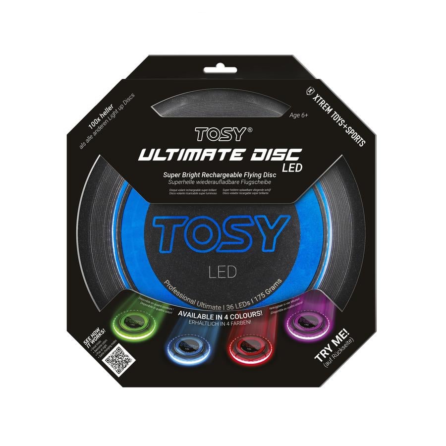Hračky a sport XTREM - TOSY Ultimate Disc LED, modrý