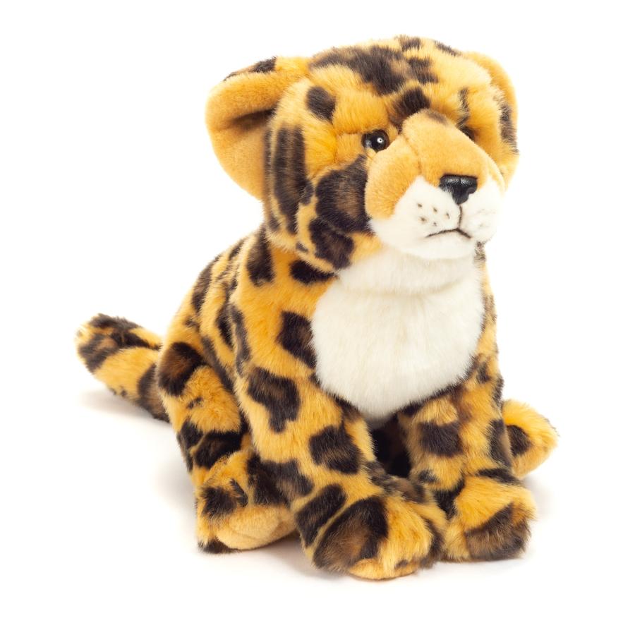 Teddy HERMANN ® Leopard sedící 27 cm