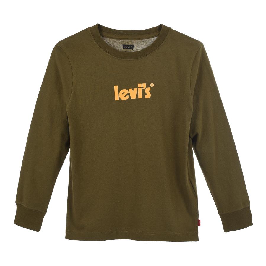 Levi's® Long Sleeve Shirt Boy olijfgroen