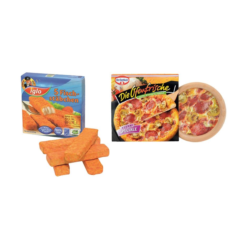 Tanner Dr. Oetker Pizza a Iglo Fish Fingers