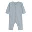 Petit Bateau Pyjama dors-bien bébé sans pied milleraies coton bleu rover/blanc marshmallow