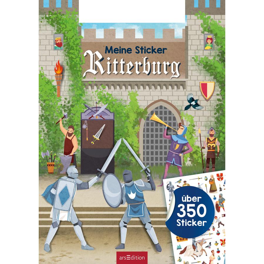 arsEdition Meine Sticker-Ritterburg