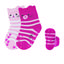 Sterntaler ABS-sokker til småbørn Twin Pack Cat Face Pink 