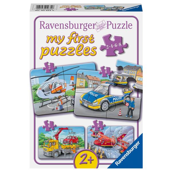 Ravensburger Moje first puzzle - Moje nouzová vozidla
