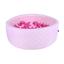 knorr® toys Piscine à balles enfant soft Cosy heart rose 300 balles soft pink