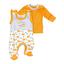Baby Sweets 2tlg Set Strampler + Shirt Little Fox weiß orange