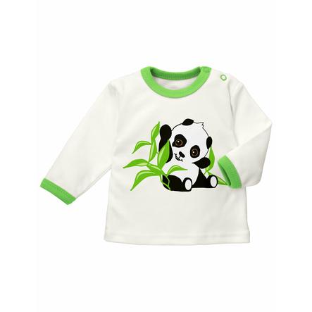 Baby Sweets Shirt Langarm Happy Panda grün weiß