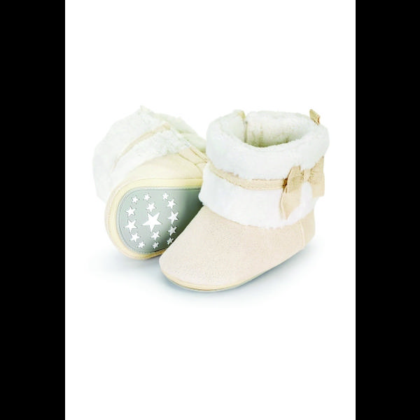 Sterntaler Baby-Stiefel Schleife beige 