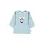 Sterntaler Shirt met lange mouwen gestreept lichtblauw