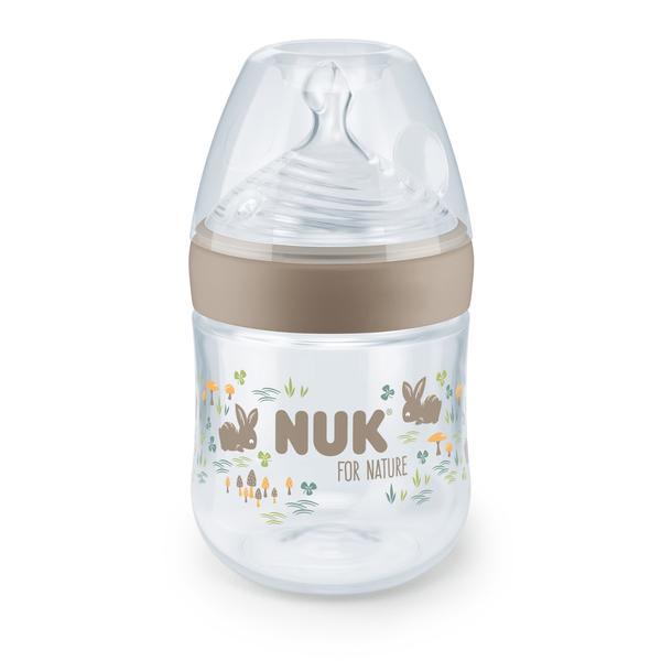 NUK Babyflaska för Nature 150 ml, brun