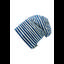 Sterntaler Čepice Slouch Beanie Stripes Medium Blue