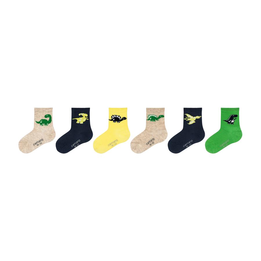  Camano sokker ca-soft 6-pack enggrønn