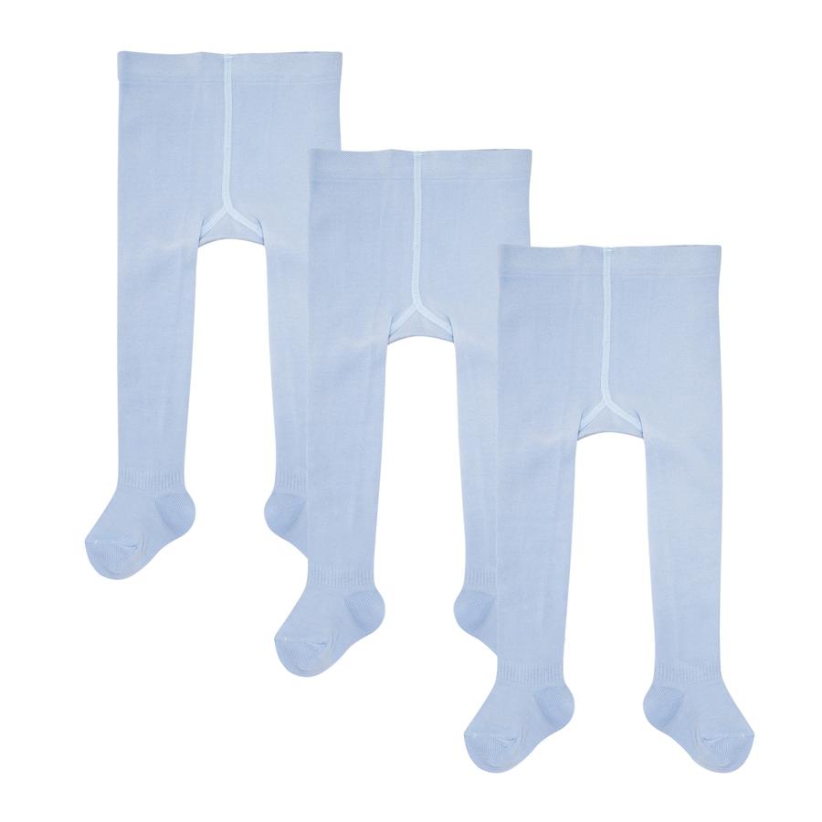 Camano baby strømpebukser 3-pack light blå 