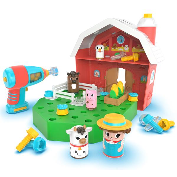 Learning Resources ® Design &amp; Drill® Bolt Buddies® Barn