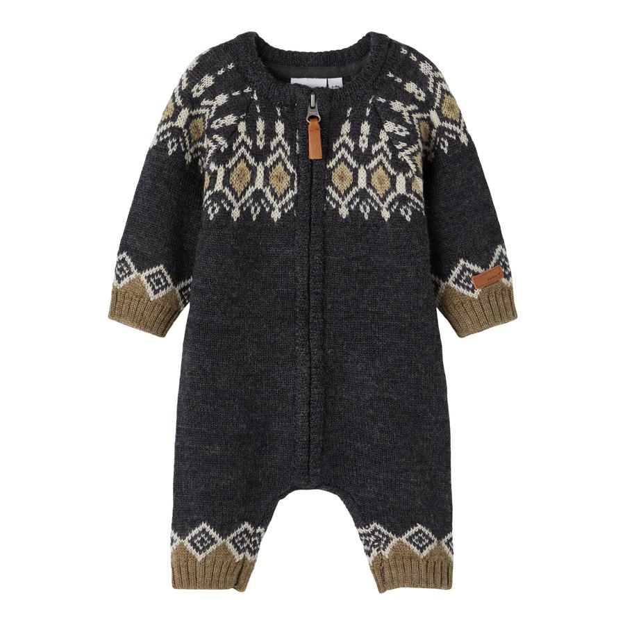 name it Wool Overall Nbmwriss Blue Graphite