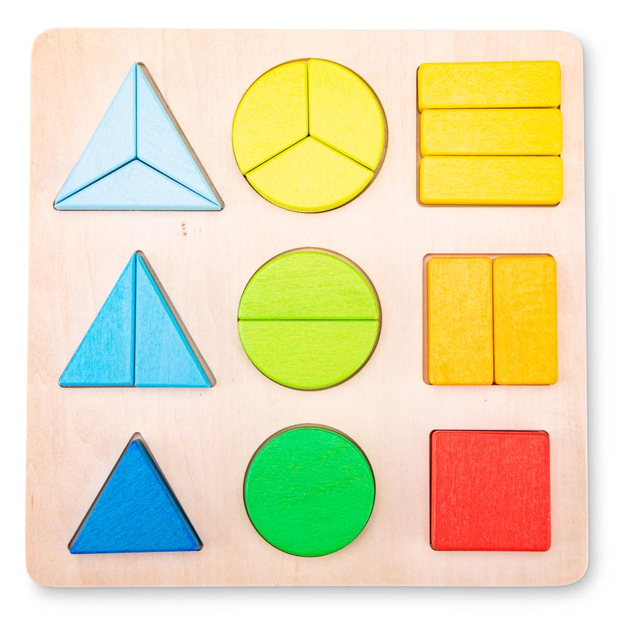 New Class ic Toys Geometriske figurer puslesæt 