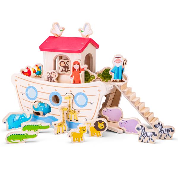 New Class ic Toys Zestaw do sortowania kształtów Arka Noego