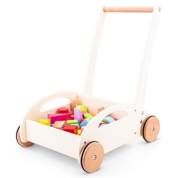 New Class ic Toys Chodzik dla dzieci z drewnianymi klockami