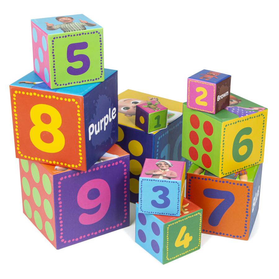 RMS Cocomelon Card Stacking Blocks