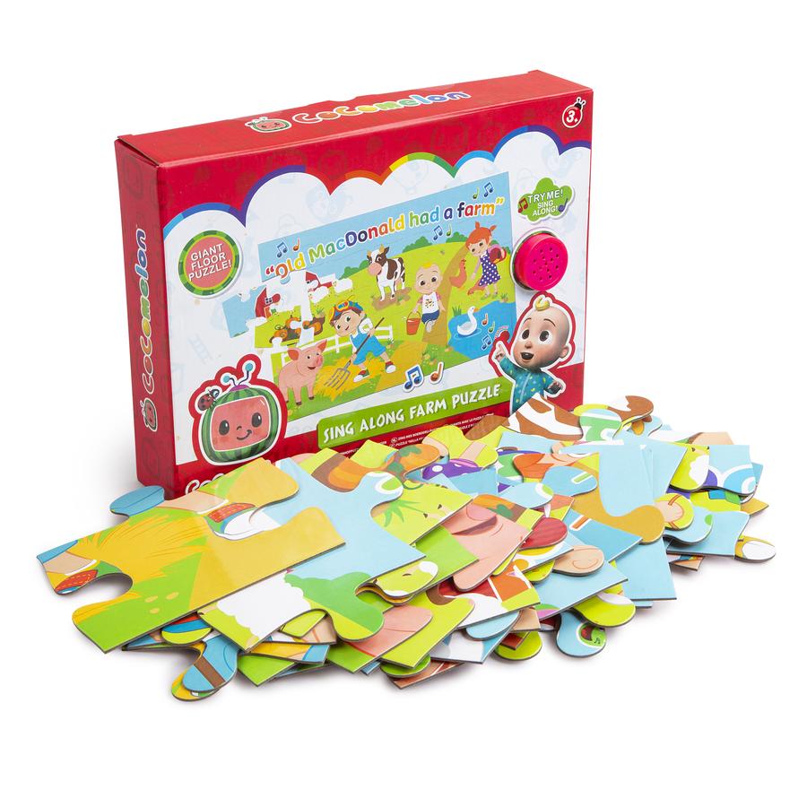 RMS Cocomelon Riesige musikalisches Farm-Puzzle